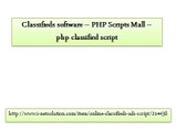 Classifieds Software - i-Netsolution - php classified script