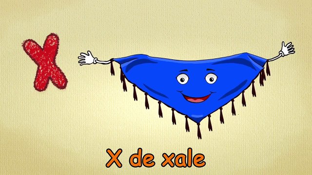 Alfabeto para crianças - X-Canção - O Alfabeto em português - canções infantis | Portuguese X -Song