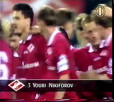 27.09.1995 - 1995-1996 UEFA Champions League Group B Matchday 2 Spartak Moskova 2-1 Legia Varşova