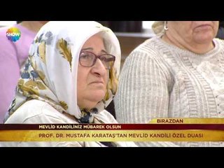 Prof. Dr. Mustafa Karataş ile Mevlid Kandili