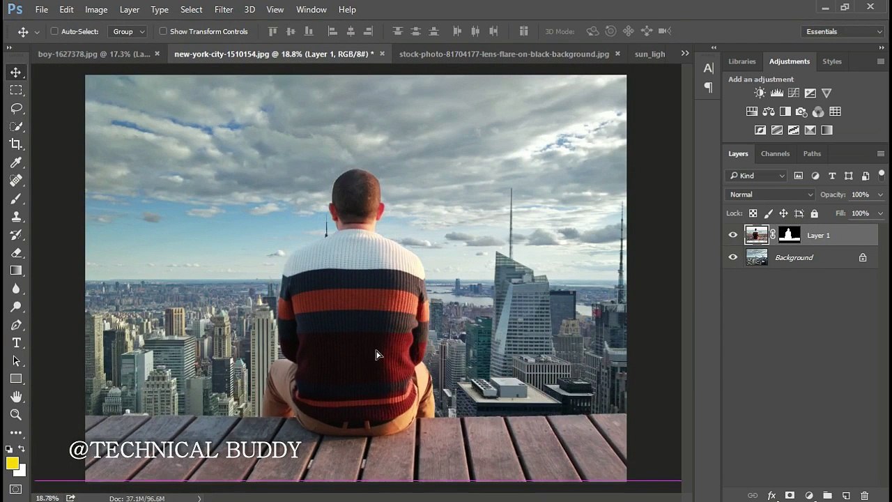 Photoshop Manipulation - Alone Boy Creative Photo Effects - Photoshop CC Tutorial