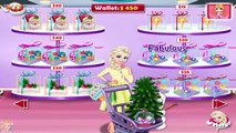 Elsa and Olaf Holidays Shopping - Disney Frozen Princess Christmas Tree Games