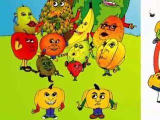 Fruits & Like/Likes/Do/Does pt.2: kids English vocabulary likes / does not like __ (fruit)