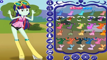 My Little Pony Equestria Girls Blueberry Cake Dress Up Game for Kids