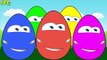 Disney Cars Surprise Eggs Finger Family Song Colors Lightning McQueen Nursery Rhymes For Children