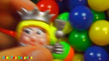 Ballpit Surprise Eggs Disney Ferrero Haribo Toys in Ball Pit