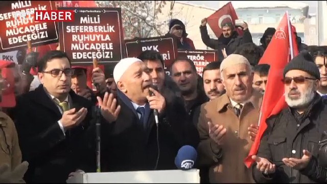 Teröre Lanet Kardeşliğe Davet yürüyüşü