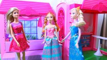 Куклы Барби Принцессы Диснея Мультфильм для детей Волшебство Эльзы Игрушки Игры для Девочек