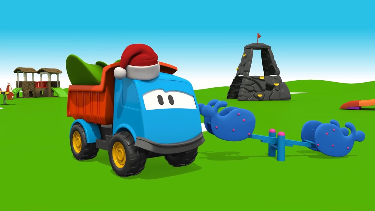 Грузовичок Лёва и Новый Год - мультик конструктор Новогодняя Елка