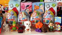 Киндер Сюрпризы,Unboxing Kinder Surprise Eggs Мега Сборник Angry Birds,Disney Cars Hot Wheels