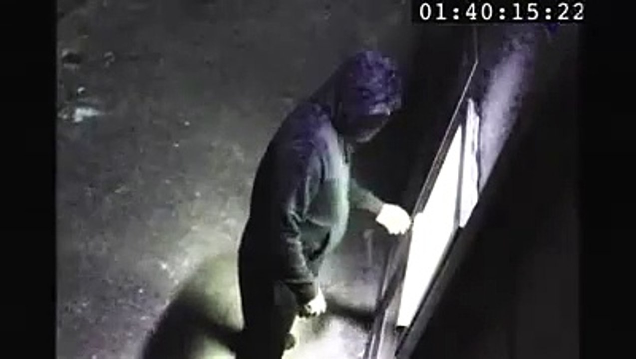 Guy uproots an ATM with bare hands