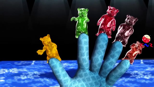 Finger Family Easter Eggs Gummy | Bear Burger Jelly Cartoon Finger Family Children Nursery Rhymes