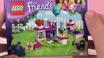 Lego Friends Partykuchen Set 41112 | Hunde Geburtstag feiern mit Hundekuchen und Partyhütchen