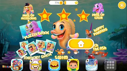 Baby Play Take Care & Learn About Sea Life & Ocean with Cute Fish Adventures by Tutotoons Kids Games