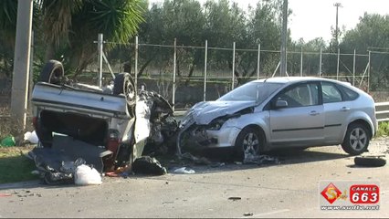 LE IMMAGINI DELL'INCIDENTE SULLA SP30