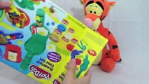Play Doh Poisonous to Tigger and Lightning McQueen Play Doh Breakfast Time Set Disney Cars