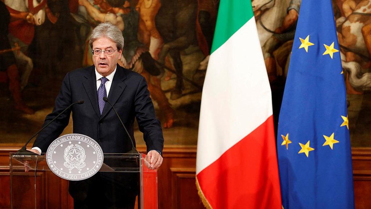 Paolo Gentiloni: 'Italien ist zur Stelle'
