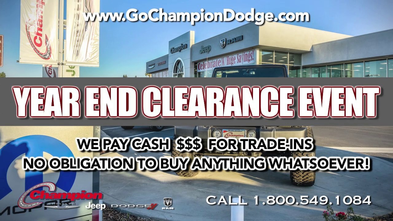 DODGE & JEEP - Year End Clearance - Puente Hills, Long Beach, Santa Monica CA - CHRYSLER & RAM - 800.549.1084