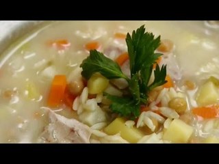 Tavuklu Nohutlu Kereviz Çorbası Tarifi