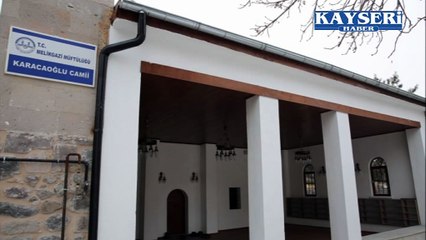 MELİKGAZİ BELEDİYESİ KARACAOĞLU CAMİNİ İBADETE AÇIYOR
