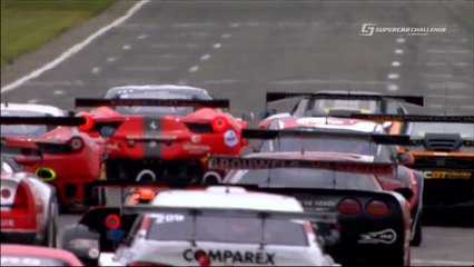 Battle of the dunes - Ferrari 458 GT2 versus McLaren MP4 GT3 (2017)