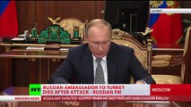 ‘We need to know who gave the orders’: Putin comments on ambassador assassination in Ankara