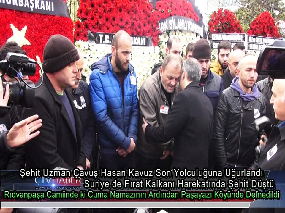 Şehit Uzman Çavuş Hasan Kavuz Son Yolculuğuna Uğurlandı