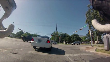 Drunk Yelling Out of His Car Window