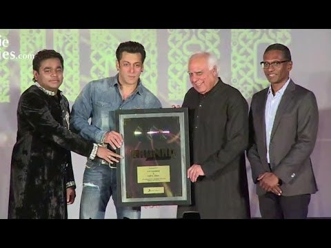 Salman Khan Launches A. R. Rahman And Kapil Sibal's Album 'Raunaq'