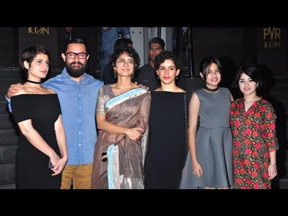 Aamir Khan's CUTE Small & Big Daughters/Actress In DANGAL Movie