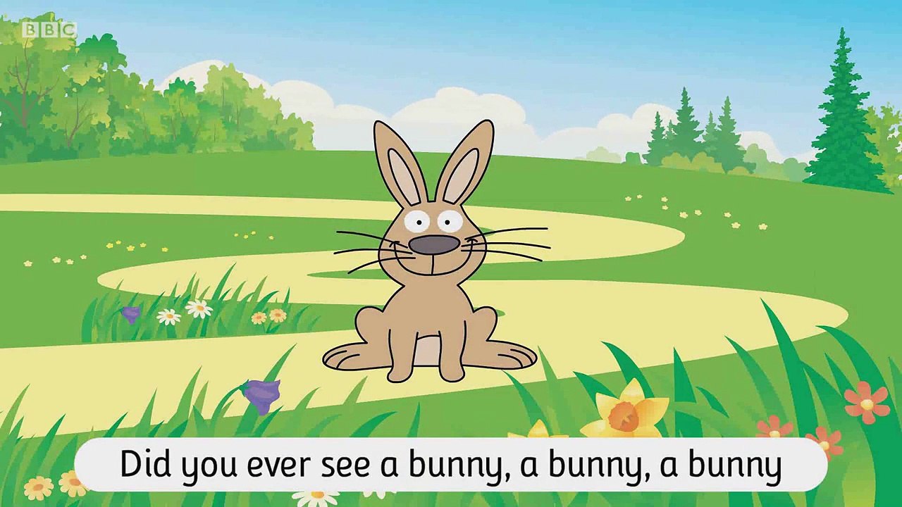 Did You Ever See A Bunny Animation English Nursery Rhyme For Children