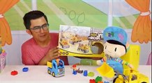 Pepee Ve Nail Baba İş Makineleriyle Oynuyor. Lego Oyunu - İnşaat! | Cars Children Songs