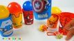 Superhero Surprise Cups Spiderman Ironman Captain America Disney Toys Spongebob Toys For Kids
