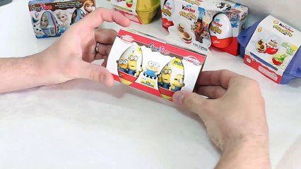 Descargar video: 2 X Minions Surprise Eggs Toys Chocolate Surprise Eggs Kinder Joy Sorpresa Disney