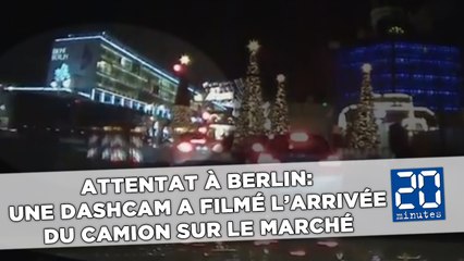 Download Video: Attentat de Berlin: Une caméra embarquée a capturé l'arrivée du camion