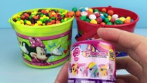 Minnie and Mickey Mouse Candy Buckets Hide & Seek Toys Angry Birds Finding Dory Zootopia Chupa Chups