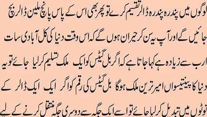 Amaizing Story of Bill Gates !! Richest Man in the World in Urdu