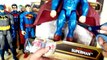 Superman vs batman toys | Cyborg, Joker, Flash, Nightwing, Batman Electro armor vs Superman toys