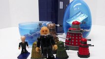 DOCTOR WHO!! Play-Doh Surprise Egg DOUBLED!! ADIPOSE! with a DOCTOR WHO TOY Blind Box!