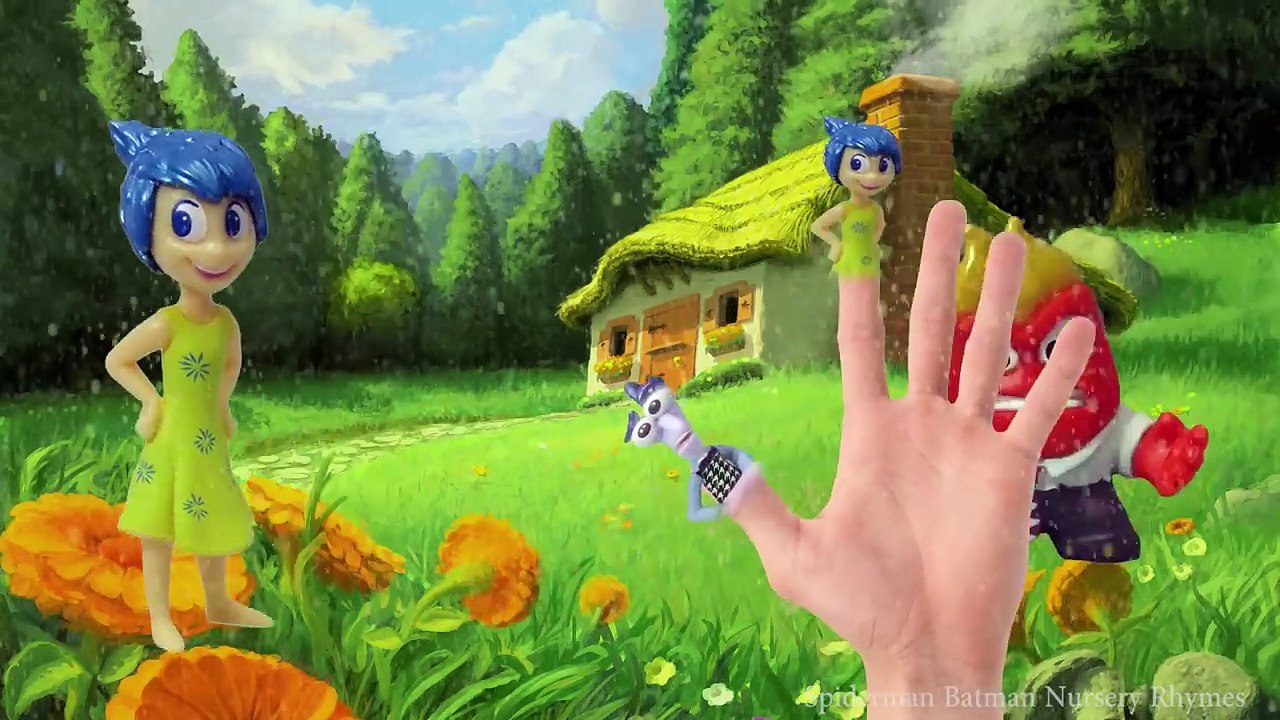 Disney Pixar Inside Out Finger Family Song | 3D Nursery Rhyme Playlist for Kids with Action for Kids
