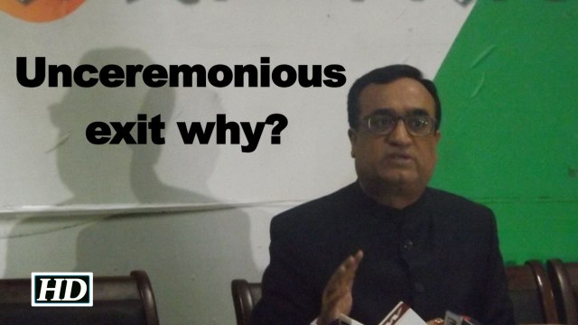 Congress questions Najeeb Jung's 'unceremonious exit'