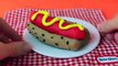 Play Doh Hot Dog Chicago Style Play Doh Fast Food DIY Play Dough Chicago Hot Dog DisneyCarToys