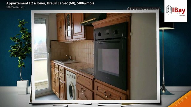 Appartement F2 à louer, Breuil Le Sec (60), 580€/mois