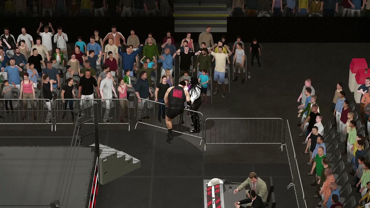 WWE 2K17 big show v lobo