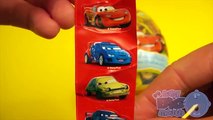 Disney Cars Surprise Eggs Learn Sizes Big Bigger Biggest! Opening Eggs with Toys and Candy!