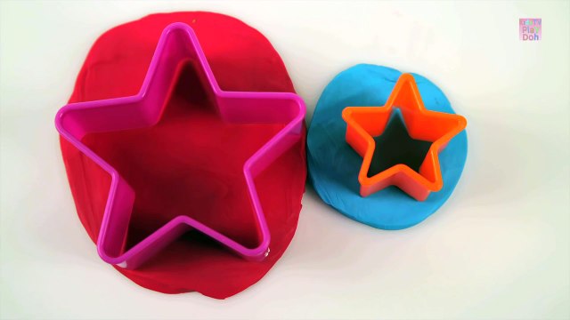 Learn Big and Small with Play Doh Shapes for Kids _ Kids Learning Video _ Play Doh Stop Motion
