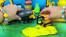 Excavator and Bulldozer Construction Toys - Paw Patrol Mighty Machines - Cement Truck and Trailer