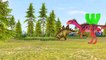 Jurassic Dinosaurs T-Rex Carrying ABC Alphabets | 123 Numbers And Shapes For Children And Kids
