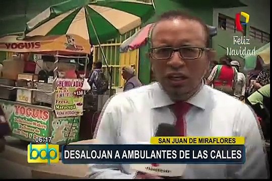 SJM: desalojan ambulantes de las calles y clausuran restaurantes