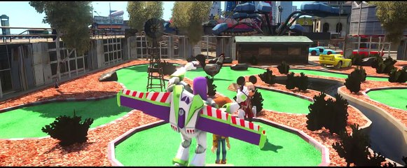 Toy Story Woody & Mickey Mouse & Buzz LightYear with McQueen CARS ! Songs for Children with Action